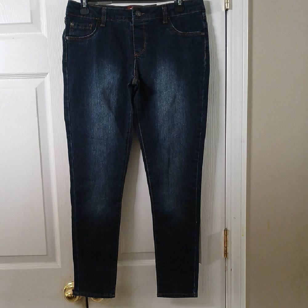Arizona girls plus size adjustable waist dark wash jeans Sz 14.5 plus NWT